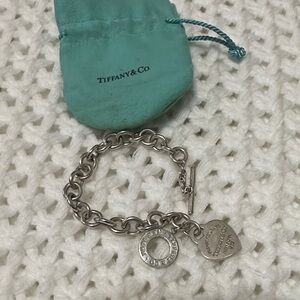 Tiffany & Co. Signature Silver Charm Bracelet